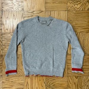 Zadig & Voltaire Tattered Cashmere Sweater